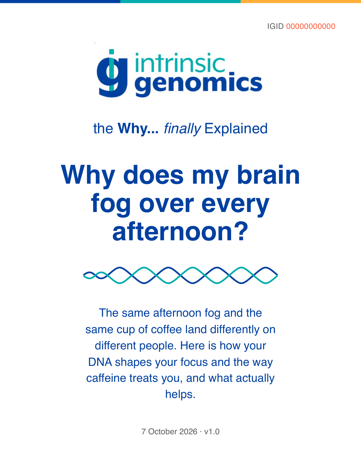 Why does my brain fog over every afternoon? report cover