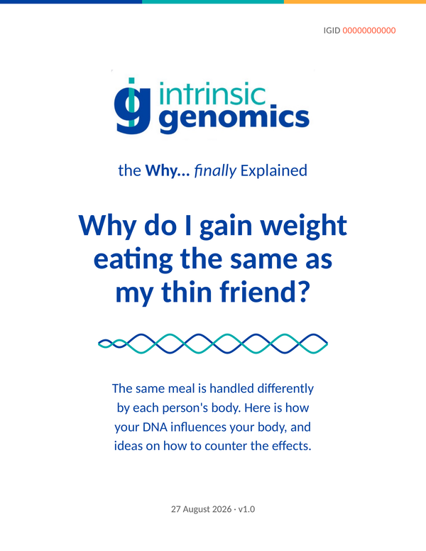 Why do I gain weight eating the same as my thin friend?